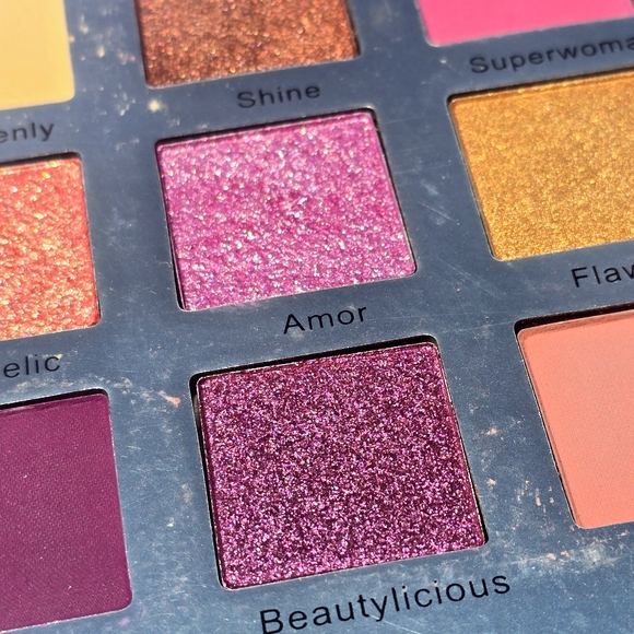 🟠 ☆ NWOT ☆ Glamlite "Miracle" Eyeshadow Palette Glitter Shimmer Sparkle C - Picture 5 of 10